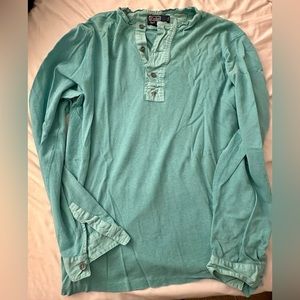 Polo Ralph Lauren Long Sleeve Turquoise Medium